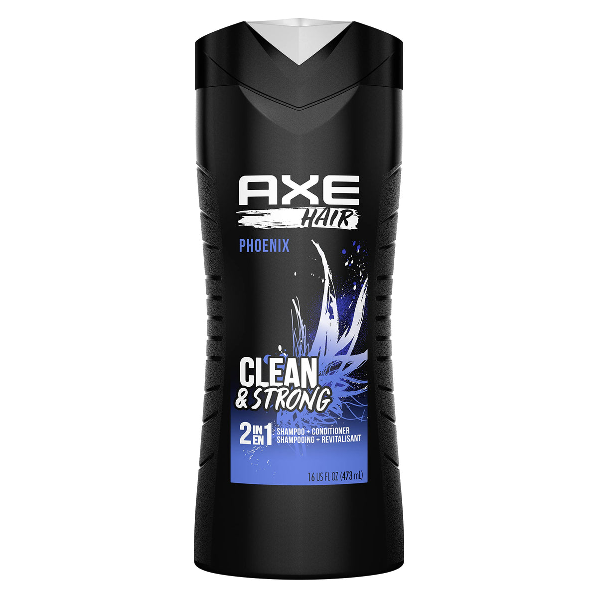 AXE Phoenix 2-in-1 bottle pour for quick, efficient shower routine