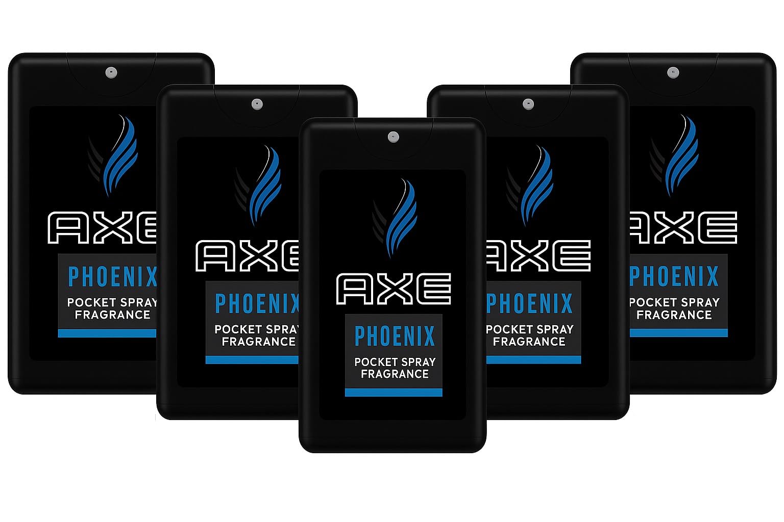 AXE Phoenix pocket spray bottle ready for on-the-go freshness.