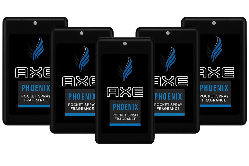 AXE Phoenix pocket spray bottle ready for on-the-go freshness.