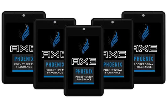 AXE Phoenix pocket spray bottle ready for on-the-go freshness.