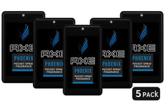 AXE Phoenix travel-size packaging shown for easy travel.