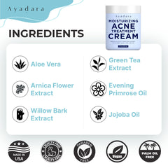 AYADARA vitamin-e and salicylic-acid nourishment supports resilient skin.