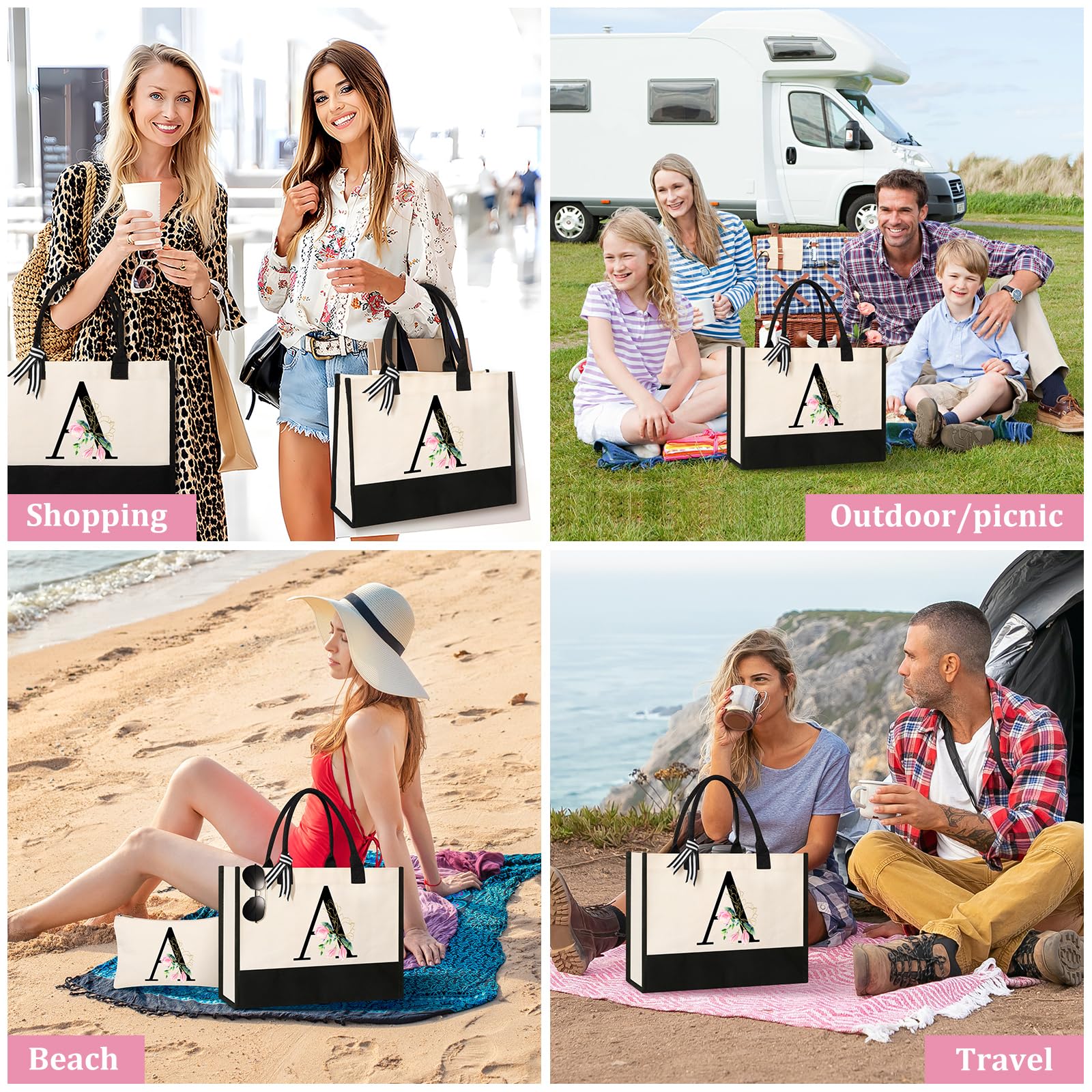 AYGE bridesmaid bridal showers tote for elegant party planning