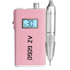 AZ GOGO nail drill with LCD display for precise speed control during gels