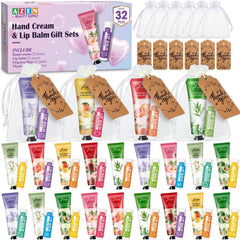 AZEN 32 hand cream set with organza bags for wedding favors