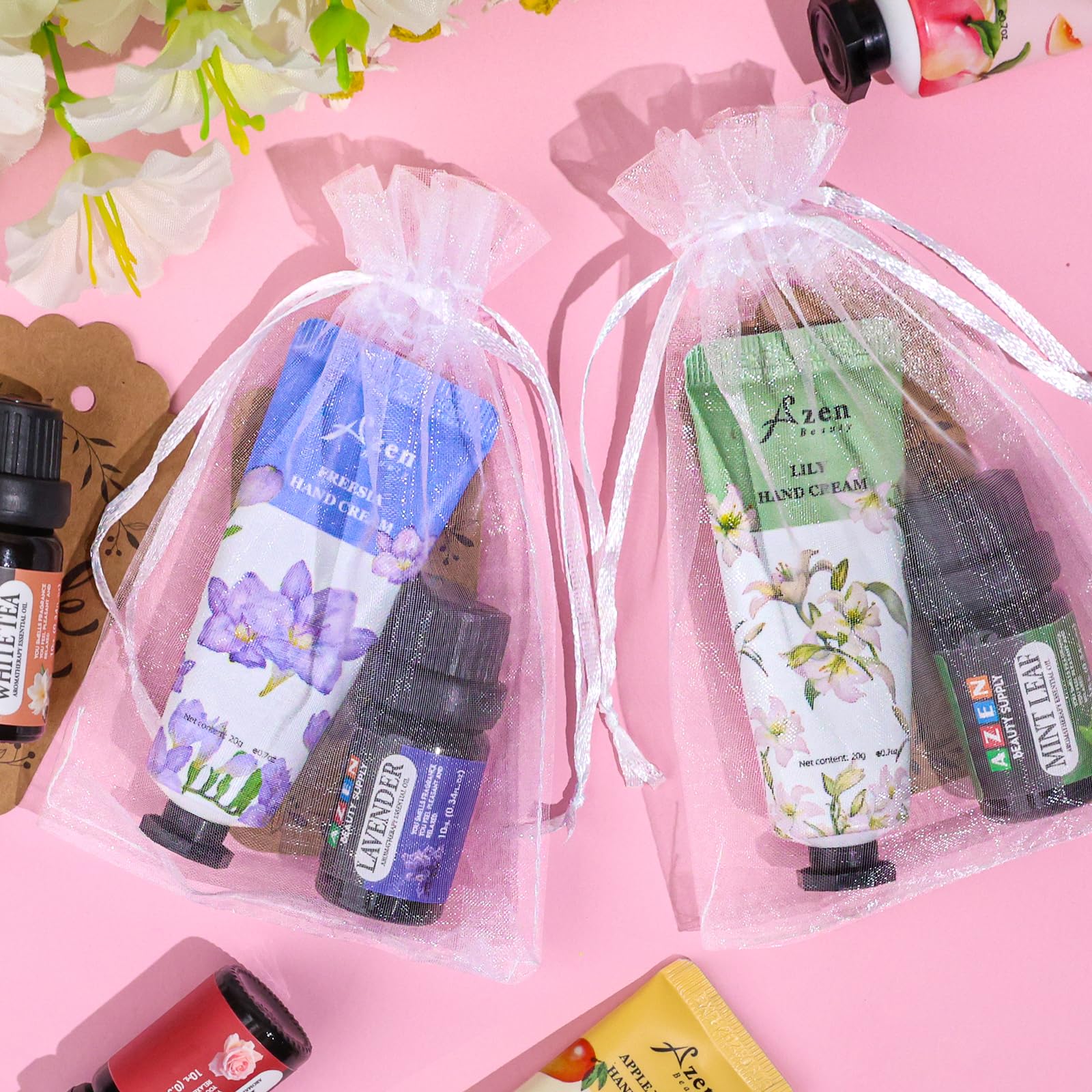 AZEN gift-ready display with cards for events