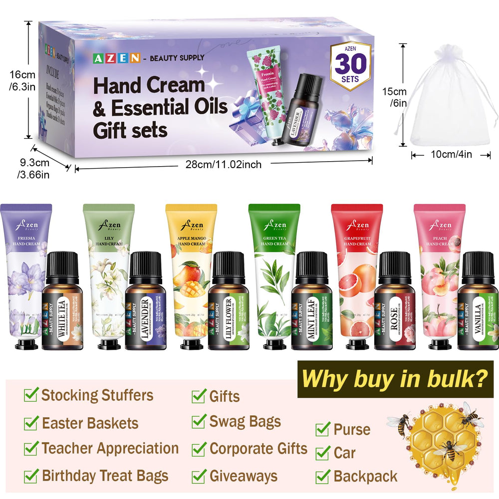 AZEN essential oils set for diffuser or home spa