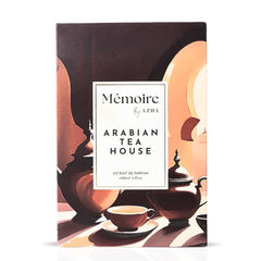 Azha Arabian Tea House top notes coffee, date, saffron for an inviting opening.