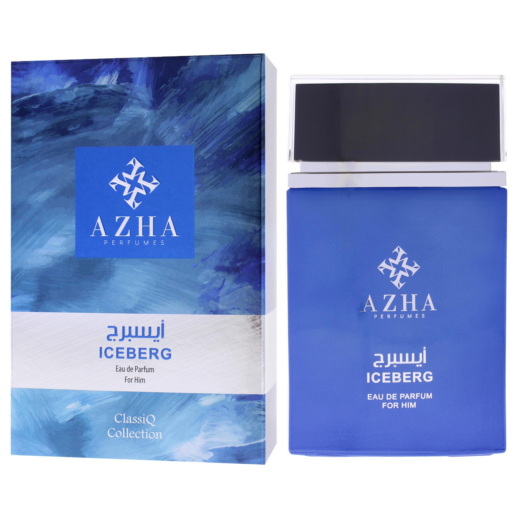 Azha Classiq Iceberg cedarwood note detail highlights warmth