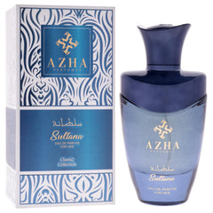 Azha Sultana packaging box, premium gift-ready packaging for special occasions.