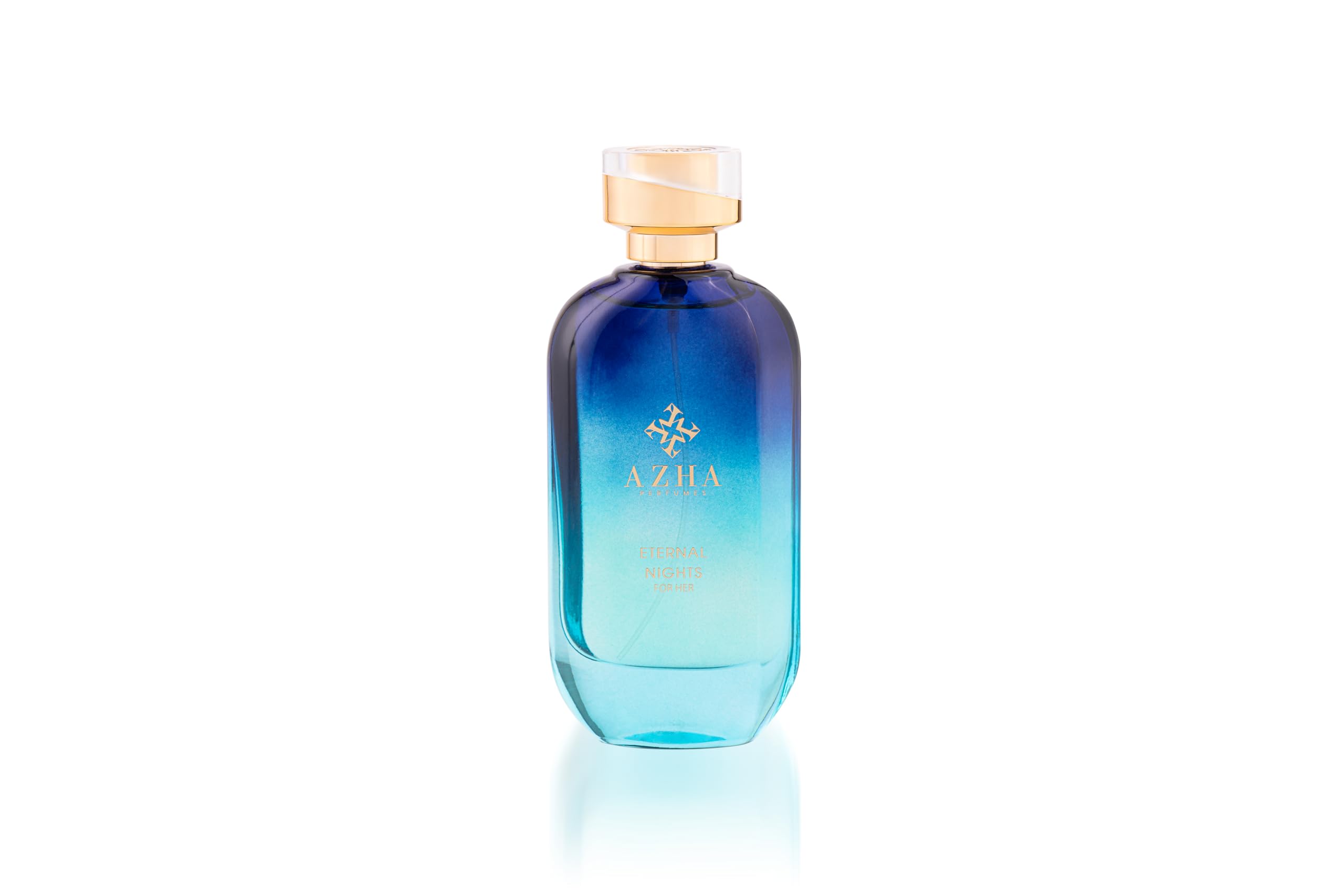 Azha Perfumes Eternal Nights EDP bottle gleams for everyday wear