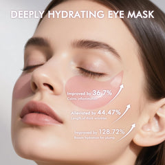 AzLucaky eye patches with hyaluronic acid offer an instant moisture boost.