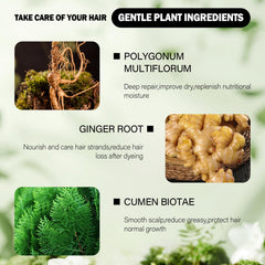 Azonbey natural ingredients formula supports gentler color with no harsh chemicals