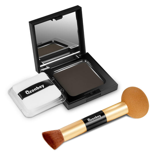 Azonbey root touch-up powder compact for instant root coverage