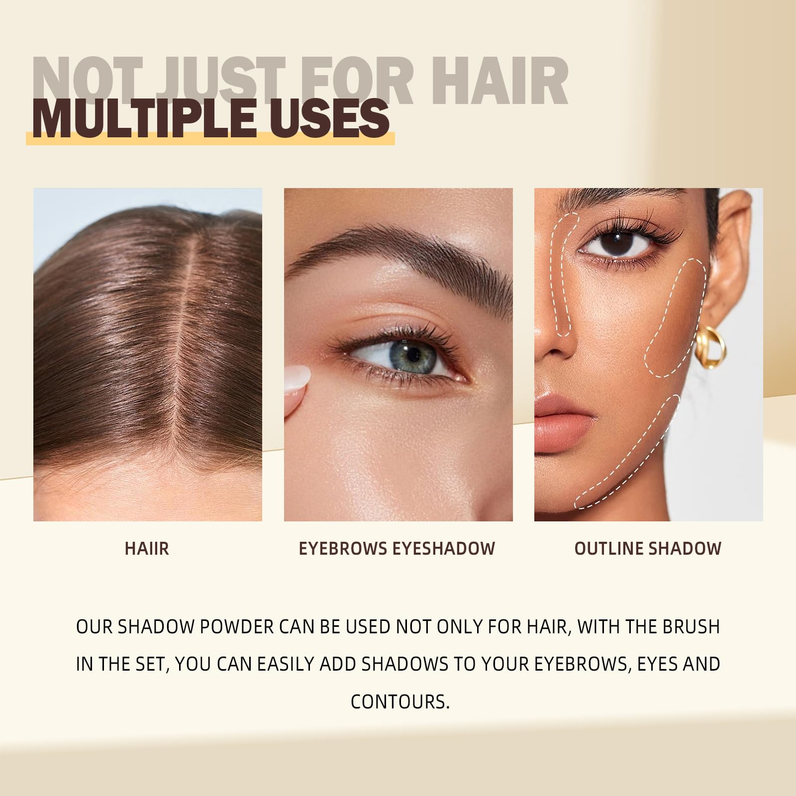 Azonbey safe and gentle formula washes out easily with shampoo