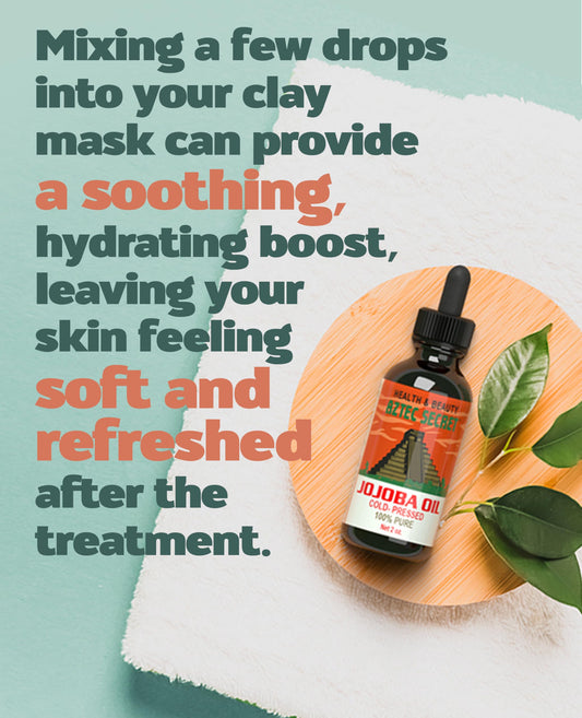 Aztec Secret Jojoba Oil dropper pour captures easy application for daily hydration.