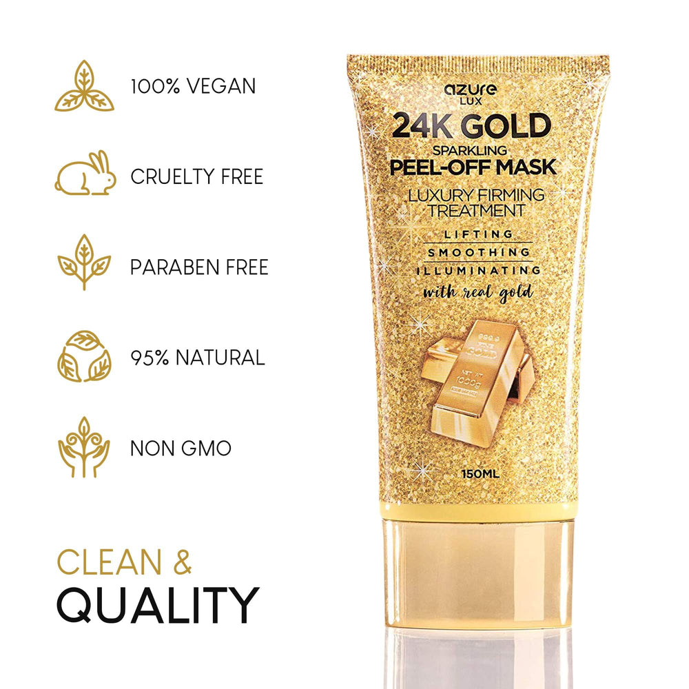 Mask removes impurities and oil from pores in this close-up