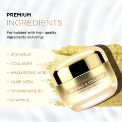 Azure Cosmetics label close-up highlighting ingredients and quality