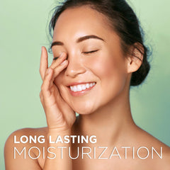 Azure Cosmetics eye-area application close-up of gentle tapping motion