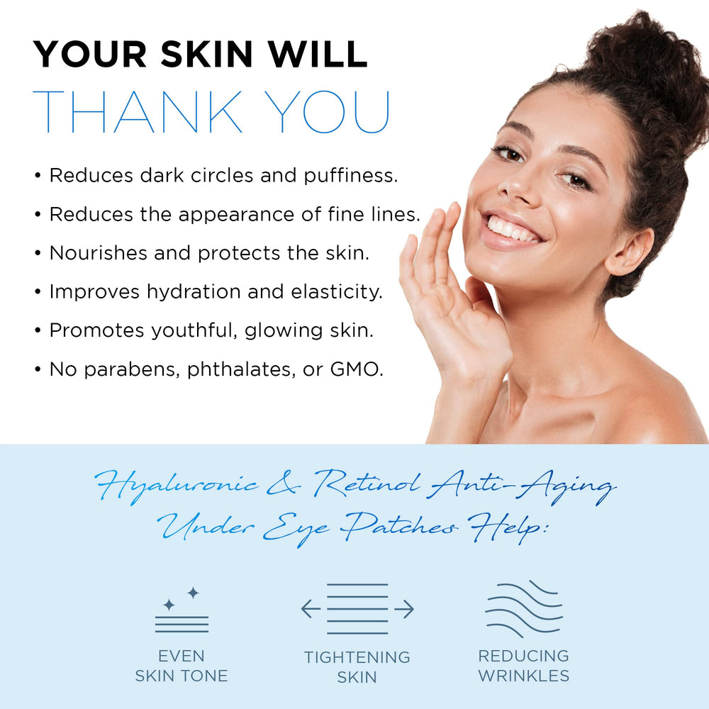 Azure Cosmetics puffiness patches provide cooling relief and temporary swelling reduction.