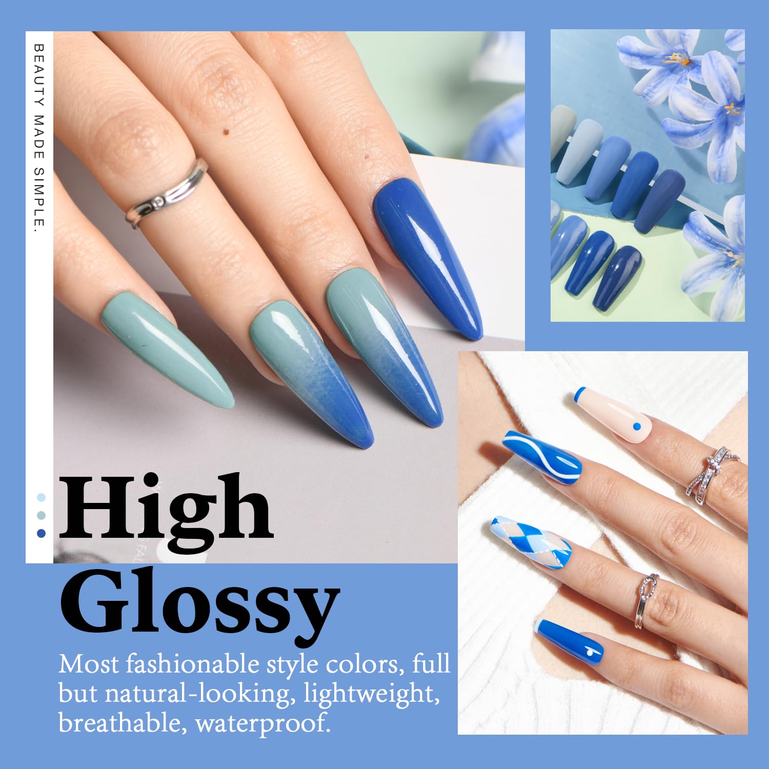 AzureBeauty activator dip liquid—fast setting for durable, glossy finish