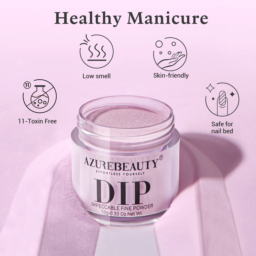 AzureBeauty at-home manicure setup for easy DIY nails