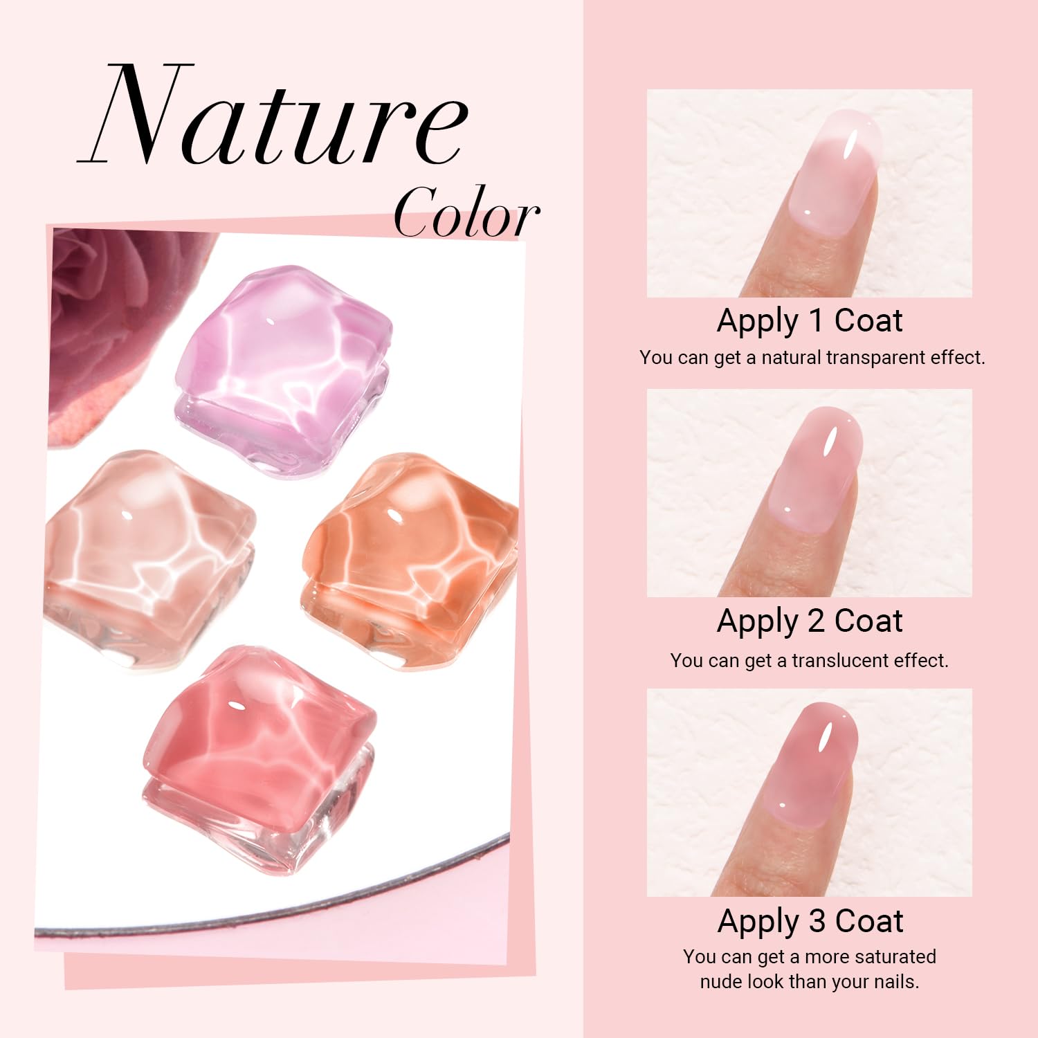AZUREBEAUTY base coat bottle for quick, durable nail color