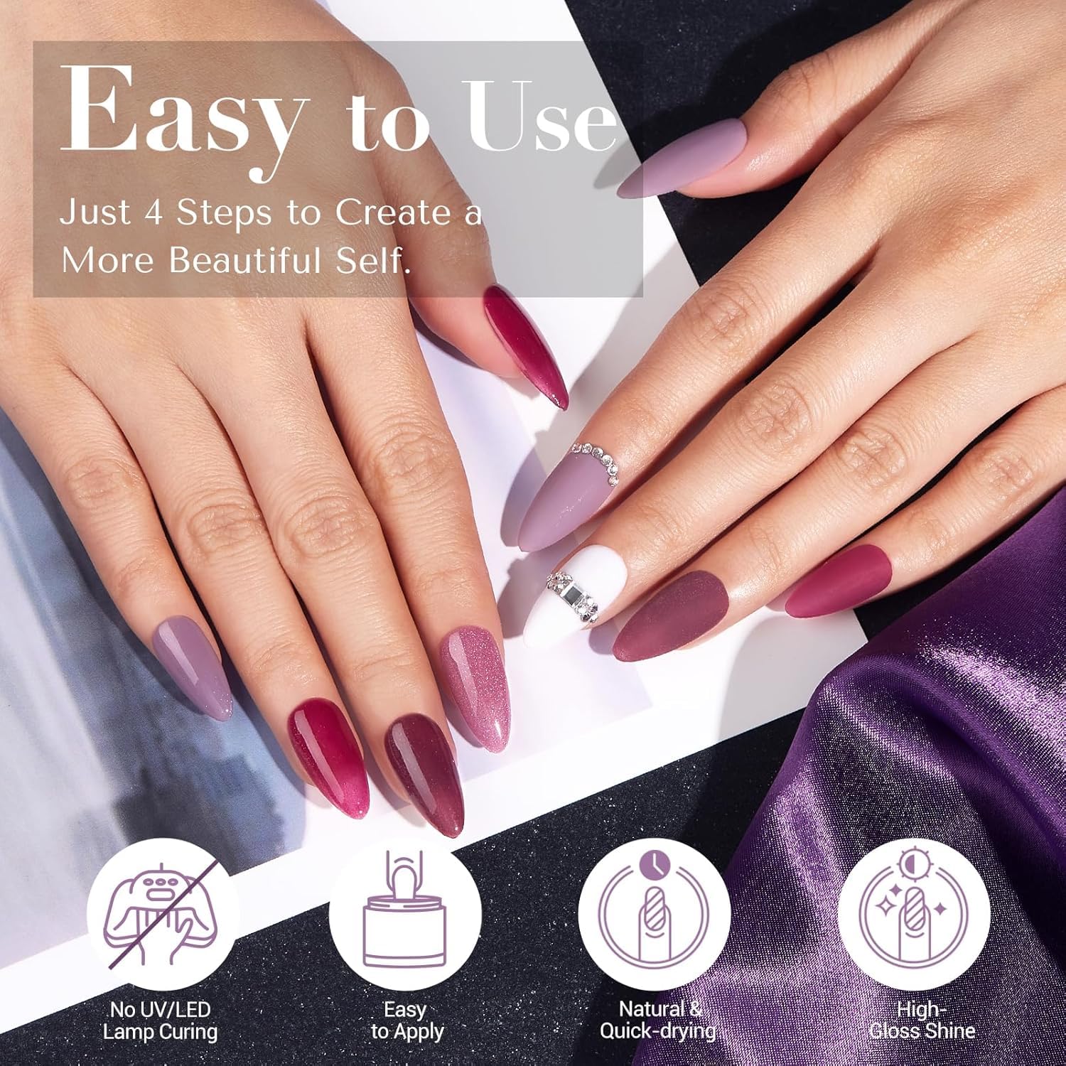 AZUREBEAUTY base coat bottle for smooth base adhesion
