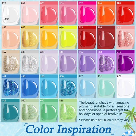 AZUREBEAUTY base/top/activator liquid set for complete dip system.