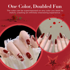 AzureBeauty base, top, and activator set for smooth, durable color application.