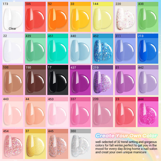 AzureBeauty base, top coat and activator set for durable application