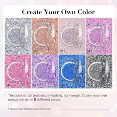 AzureBeauty Liquid Brush Replacements for precise color work.