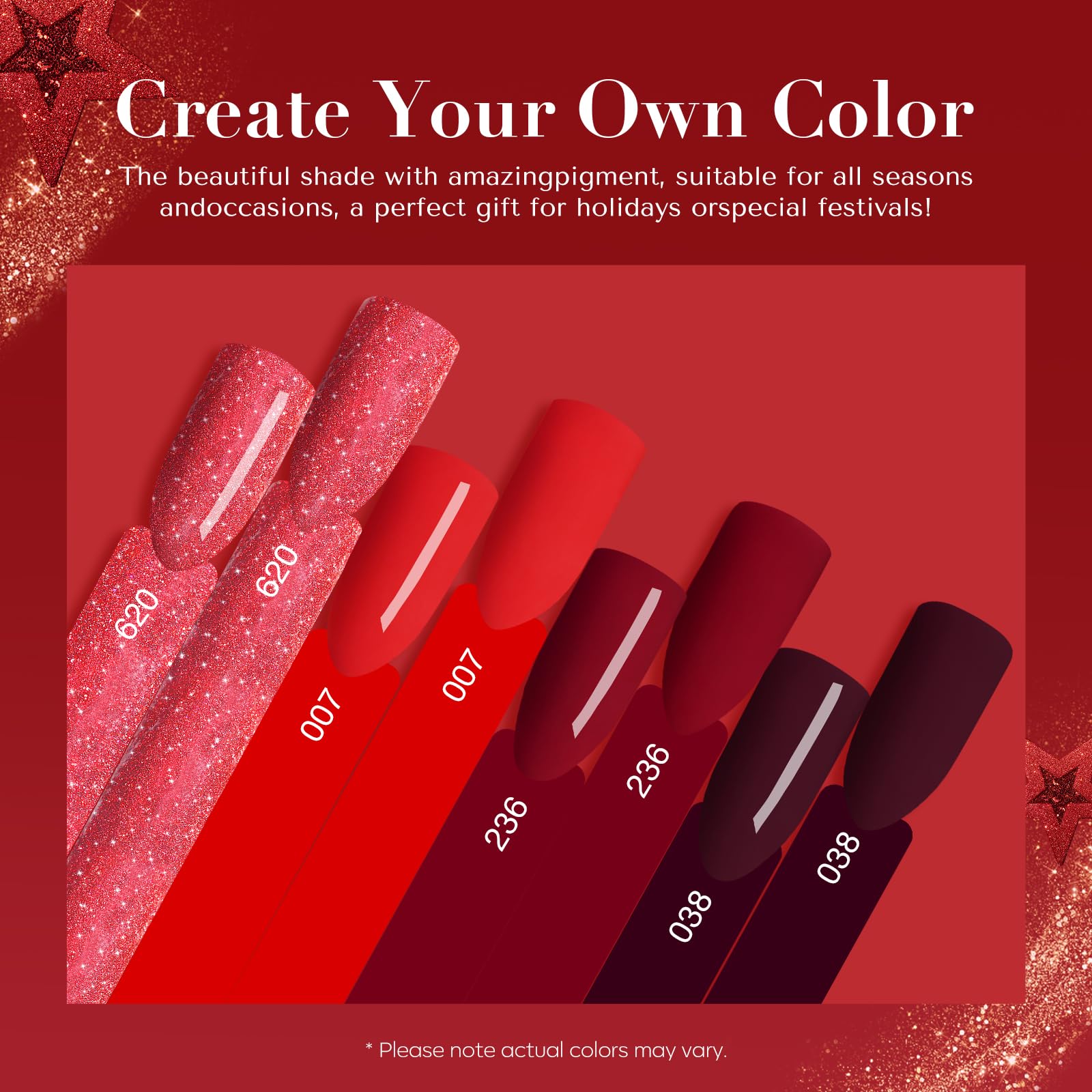 AzureBeauty Burgundy Berry powder offering rich, sophisticated manicure options.