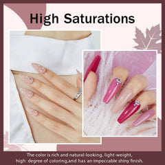 AzureBeauty dip powder colors collection offers versatile looks
