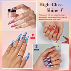 AzureBeauty base coat bottle for durable nail color and adhesion.