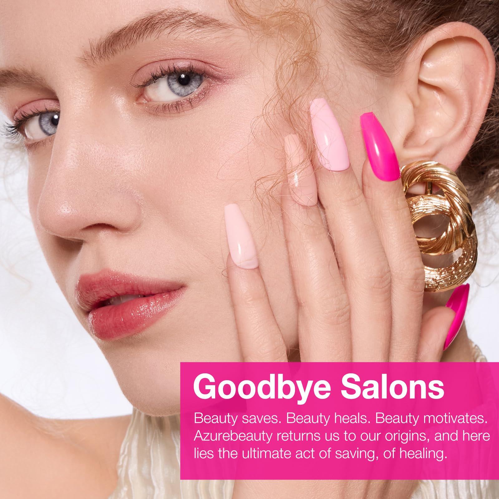 AZUREBEAUTY base coat ensures smooth adhesion and even color application