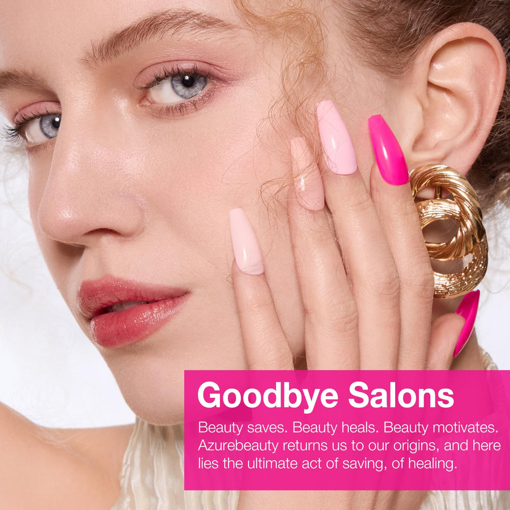 AZUREBEAUTY base coat ensures smooth adhesion and even color application