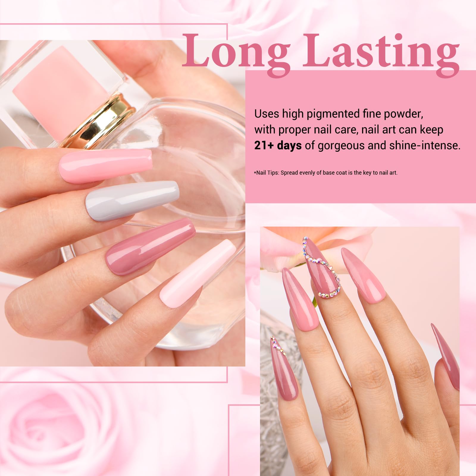 AZUREBEAUTY Dip Powder Nude for soft, classic manicure options.