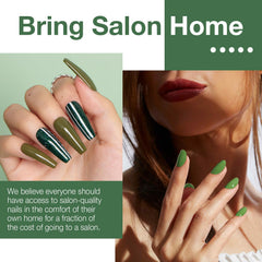 AzureBeauty dip top coat liquid provides glossy finish and protection