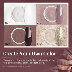 AzureBeauty liquid set with base, activator, and topcoat for smooth application