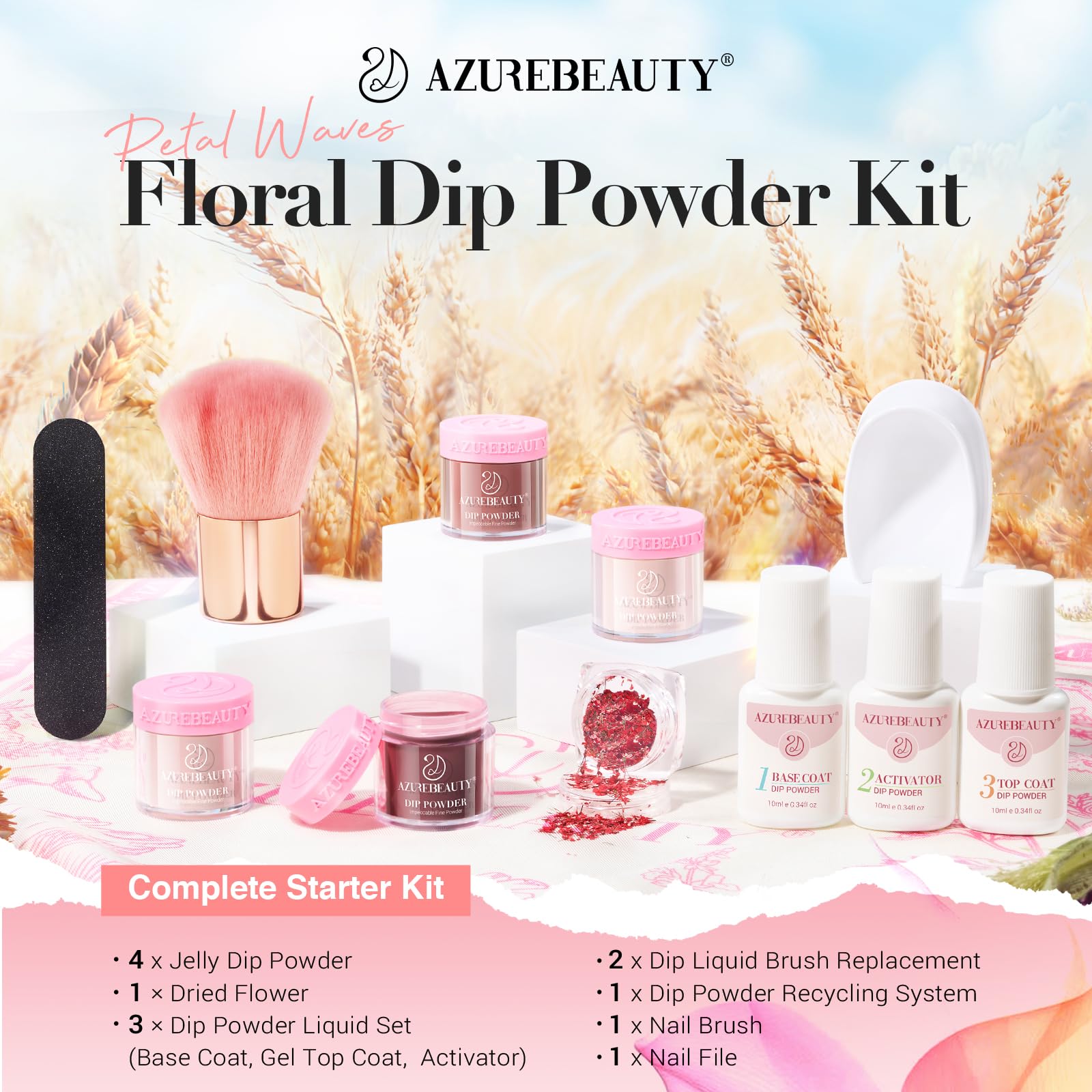 AZUREBEAUTY nail file for shaping and smoothing