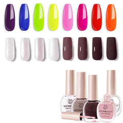 AZUREBEAUTY brown nail polish for a natural, refined finish.