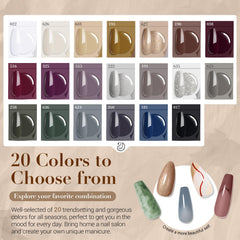 AZUREBEAUTY nail polishing block and powder tray for tidy, organized salon prep.