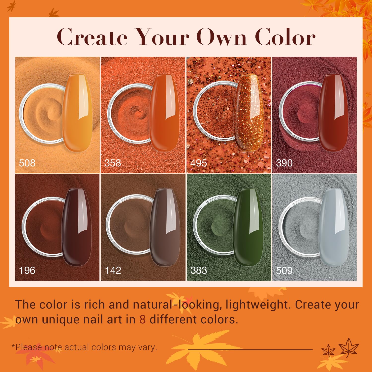 AZUREBEAUTY Nail Sticks and Tools included for precise color testing and shaping.