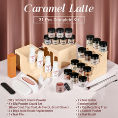 AZUREBEAUTY professional tools included for easy at-home manicure