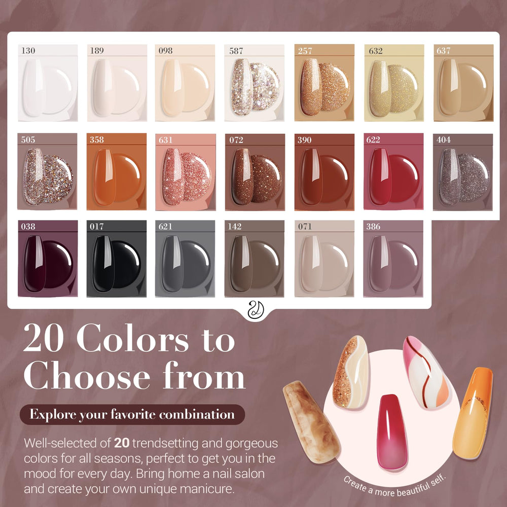 AzureBeauty professional dip tools kit for precise at-home manicure.