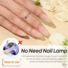AZUREBEAUTY salon-quality top coat in action for professional-looking nails.