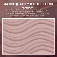 AzureBeauty soft-matte finish nails with lasting shine