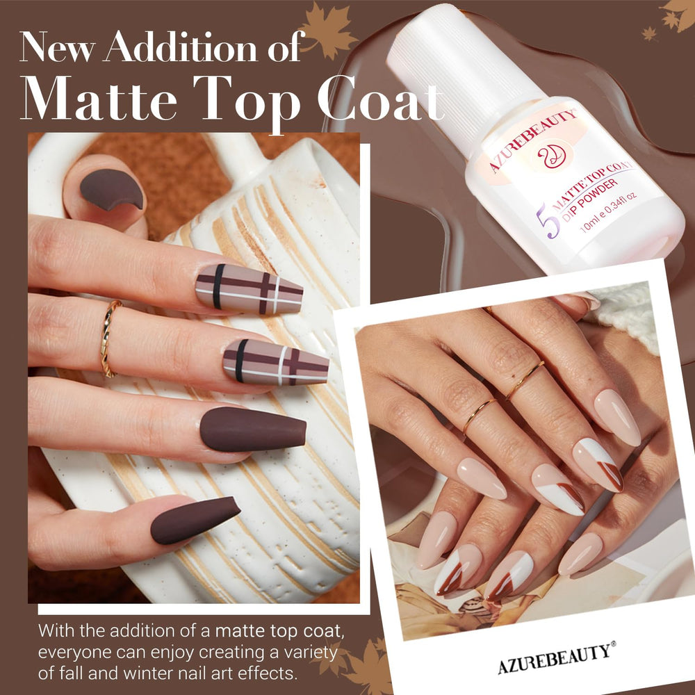 AZUREBEAUTY glossy top coat delivers a shiny professional finish