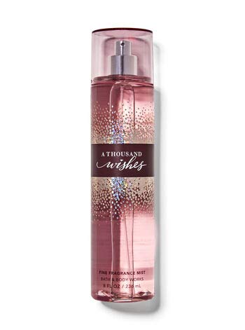 Bath & Body Works Thousand Wishes body lotion, 8 oz, for daily hydration.